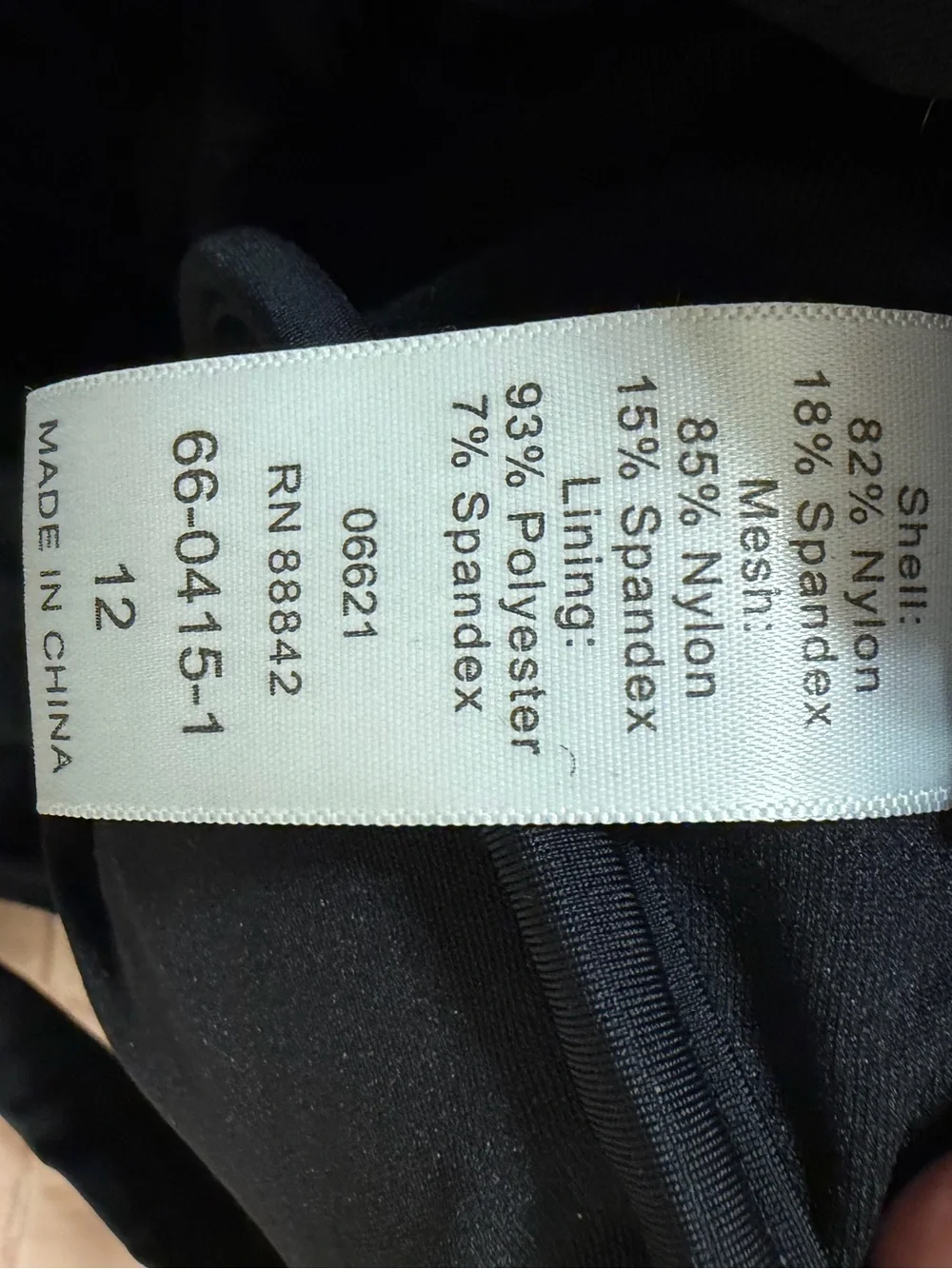 ASHLEY GRAHAM X SWIMSUITS FOR ALL Black One Piece Size 12 NWOT